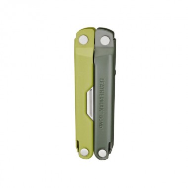 Мультитул LEATHERMAN Bond Mossy Slate 14 инстр., 10 см, чехол нейлон