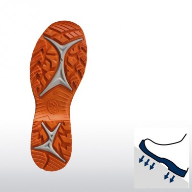 КРОССОВКИ HAIX BLACK EAGLE ADVENTURE 2.2 GTX LOW graphite-orange