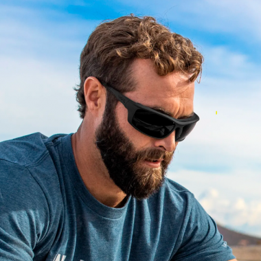 Очки защитные Wiley X WX Grid (Frame Matte Black, Lens Grey)