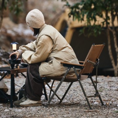 Кресло раскладное NATUREHIKE Nightfall L04, 2,4кг, коричневое