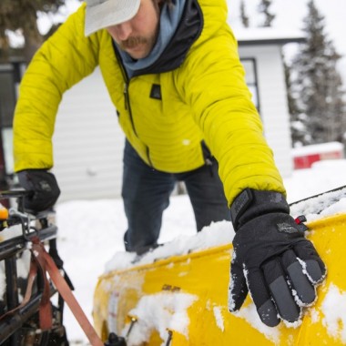 Перчатки Mechanix ColdWork WindShell Grey/Black