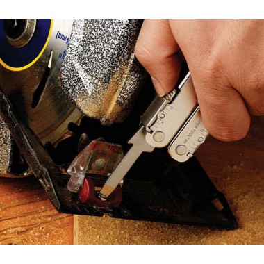 Мультитул LEATHERMAN Super Tool 300 Stainless, 19 инстр, 11,5см, чехол кожа