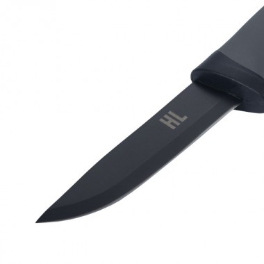 Нож HL Tactical Gray, клинок черный 9см