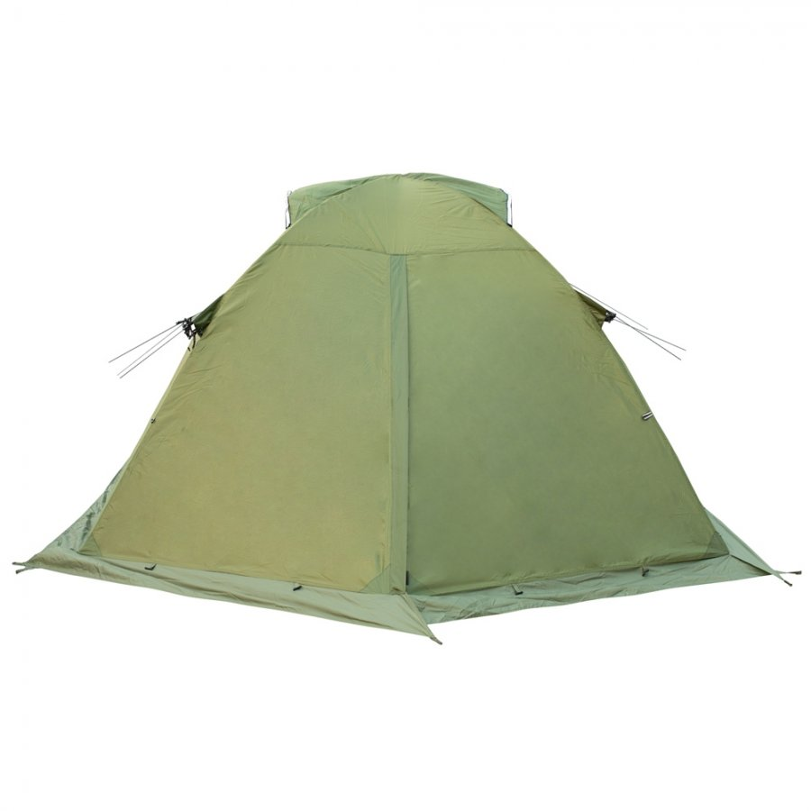 Экспедиционная палатка Tramp Cave 3 (V2) (Зеленый), TRT-21-green
