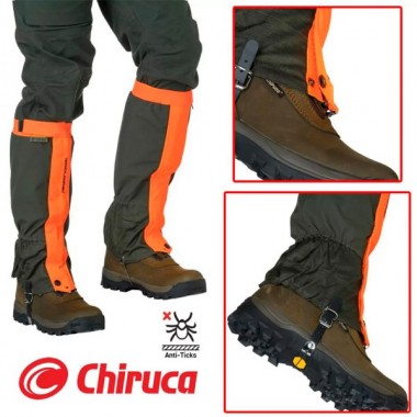 ГАМАШИ Polainas impermeables (зел.+оранж.)