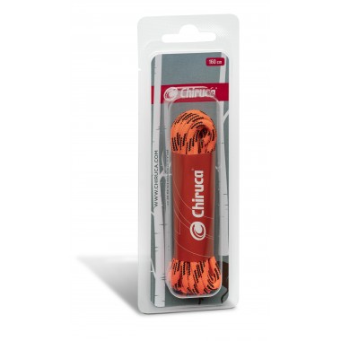 Шнурки Chiruca оранжевые с черным