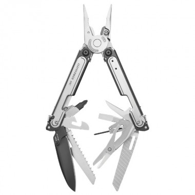 Мультитул LEATHERMAN ARC Black&Steel 20 инстр., 7/11 см, чехол нейлон