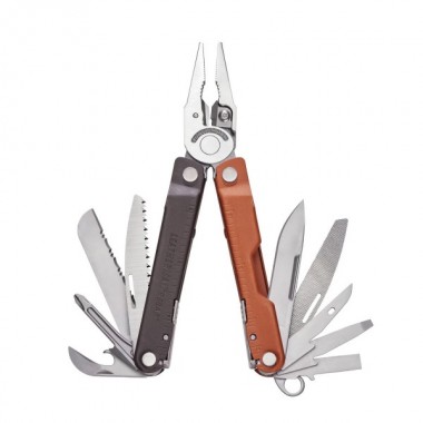 Мультитул LEATHERMAN Rebar Burnt Sienna, 17 инстр, 10,16см, чехол нейлон