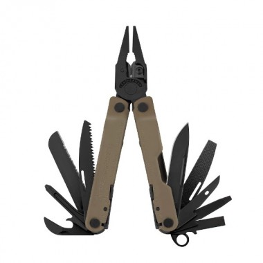 Мультитул LEATHERMAN Rebar Tan, 17 инстр, 10,16см, чехол нейлон