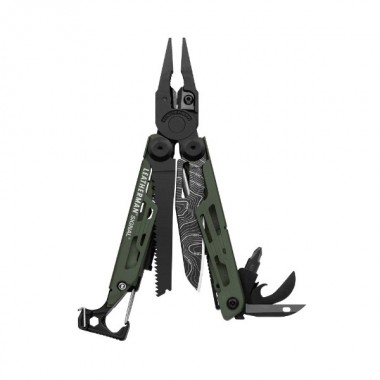 Мультитул LEATHERMAN Signal Green, 19 инстр, 11,4см, чехол нейлон