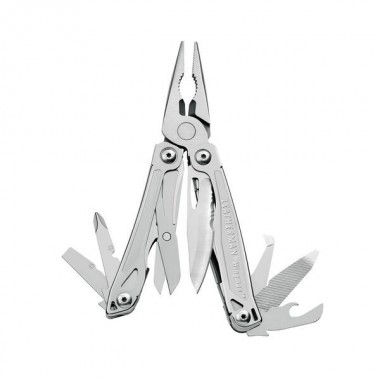 Мультитул LEATHERMAN Wingman Stainless, 14 инстр, 10см, чехол нейлон