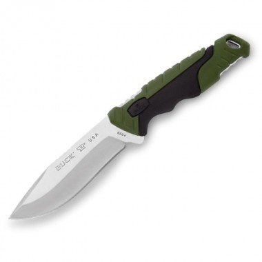 Нож BUCK 658 Small Pursuit, Nylon Green/Black, 420HC клинок P 9,5 см