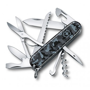 Нож перочинный Victorinox Huntsman (1.3713.942) 91мм, 15 функций, морской камуфляж
