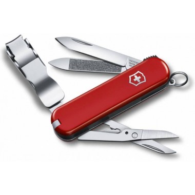 Нож перочинный Victorinox NailClip 580 (0.6463) 65мм, 8 функций, красный