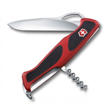 Нож перочинный Victorinox RangerGrip 63 (0.9523.MC) 130 мм 5 функций красный/черный