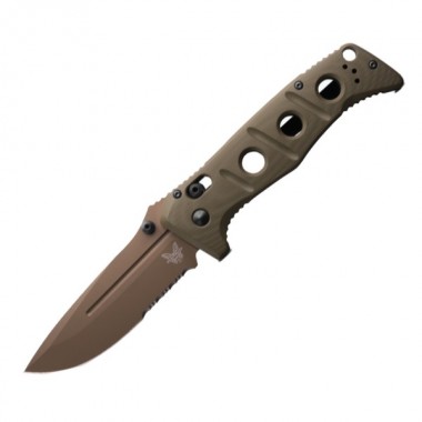 Нож складной BENCHMADE Adamas, G-10 OD Green, Cru-Wear клинок PS 9,7 см