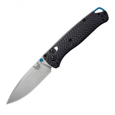 Нож складной BENCHMADE Bugout, Carbon Black, S90V клинок P 8,2 см