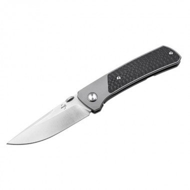 Нож складной BOKER Plus Conductor, Carbon, S35VN клинок P 8,5 см