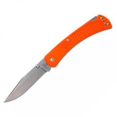 Нож складной BUCK 110 Slim Select, Polymer Orange, 420HC клинок P 9,5 см