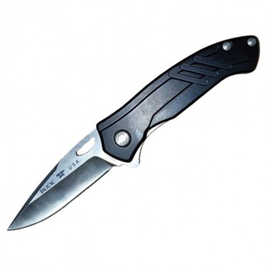 Нож складной BUCK 294 Momentum ASAP Spring Assist, Aluminum Black, S30V клинок P 8,3 см