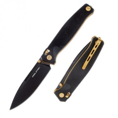 Нож складной Real Steel Huginn BlackGold