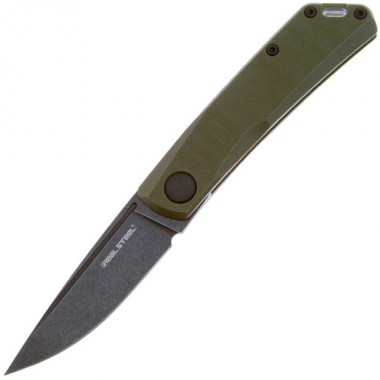 Нож складной Real Steel Luna Lite Green/Blackwash 