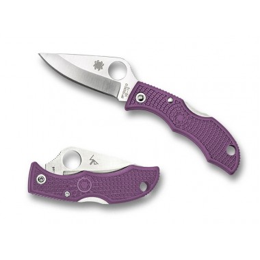 Нож складной SPYDERCO Ladybug 3 Purple