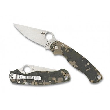 Нож складной SPYDERCO Para Military 2 Camo G-10