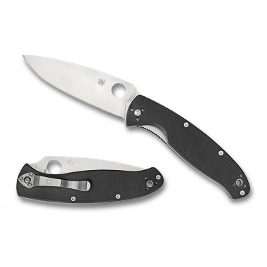 Нож складной SPYDERCO Resilience Black