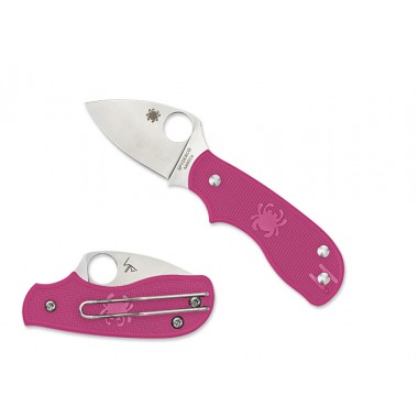 Нож складной SPYDERCO Squeak Pink