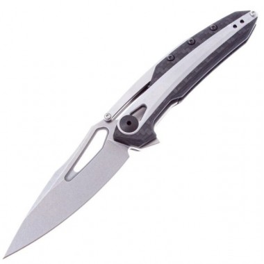 Нож складной ZERO TOLERANCE 0990, Carbon Black, CPM 20CV клинок P 8,3 см