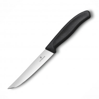 Нож для стейка Victorinox SwissClassic Gourmet (6.7903.12), лезв.12см, чёрный