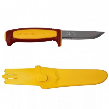 НОЖ MORAKNIV BASIC 511 (C), 2023, Yellow/Dala Red
