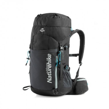 Рюкзак туристический NATUREHIKE Cloud Trail, 45+5L, 62х28х18см, черный