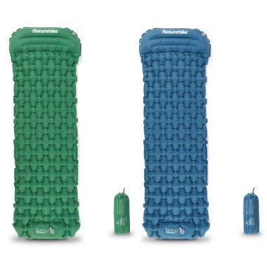 Матрас надувной NATUREHIKE FC-12, с насосом, 198х59х6.5см