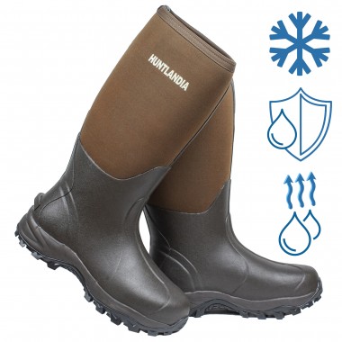 САПОГИ HUNTLANDIA NEO-WINTER FLEECE BROWN