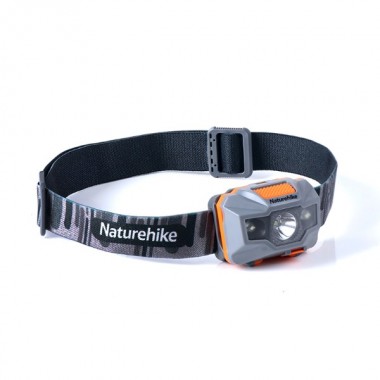 Фонарь налобный NATUREHIKE TD-02, 150lm, оранжево-серый