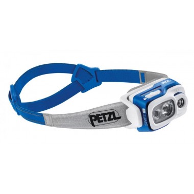 Фонарь налобный Petzl Swift RL, синий