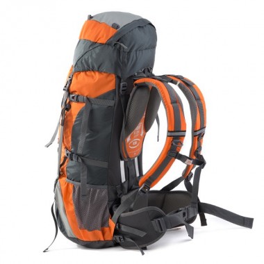 Рюкзак туристический NATUREHIKE Tanfeng, 70+5L, 75х33х27см, оранжевый