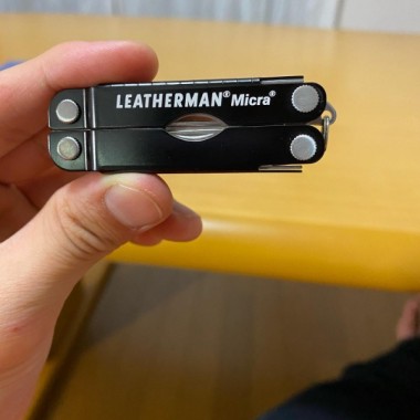 Мультитул LEATHERMAN Micra Green, 8 инстр, 6,5см, 51г