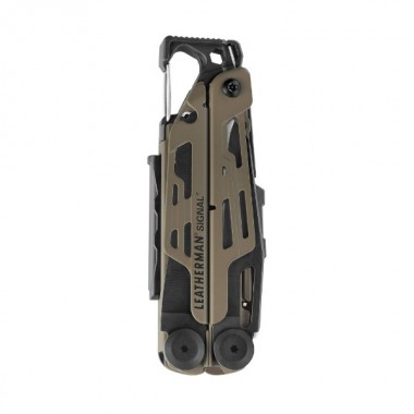 Мультитул LEATHERMAN Signal Black Coyote Tan, 19 инстр, 11,4см, чехол нейлон