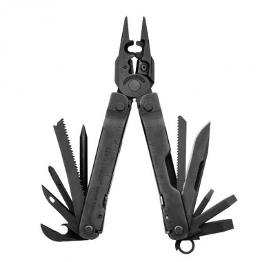 Мультитул LEATHERMAN Super Tool 300 EOD Black, 19 инстр, 11,5см, чехол Molle Brown