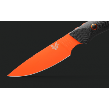 Нож BENCHMADE Raghorn, Carbon, S30V клинок оранж. P 10,2 см