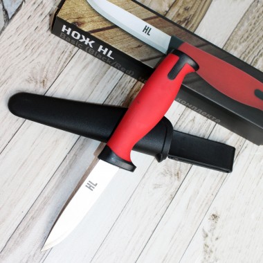 Нож HL Basic Black+Red, клинок 10см
