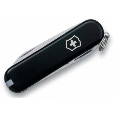 Нож перочинный Victorinox Classic (0.6223.3) 58 мм 7 функций черный