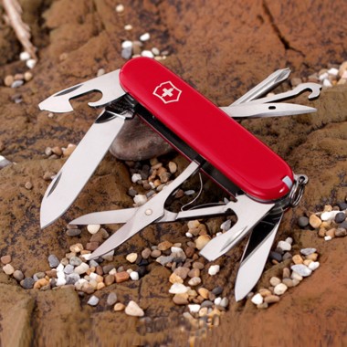 Нож перочинный Victorinox Super Tinker (1.4703) 91мм, 14 функций, красный карт.коробка