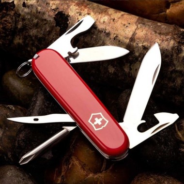 Нож перочинный Victorinox Tinker Small (0.4603) 84мм, 12 функций, красный, карт.коробка