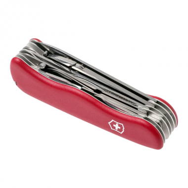Нож перочинный Victorinox Work Champ (0.8564), 111мм, 21 ф., красный