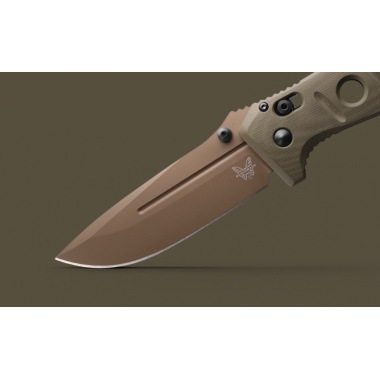 Нож складной BENCHMADE Adamas, G-10 OD Green, Cru-Wear клинок P 9,7 см