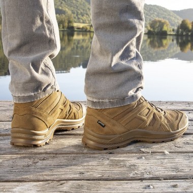 БОТИНКИ HAIX BLACK EAGLE ATHLETIC 2.0 V GTX MID/COYOTE